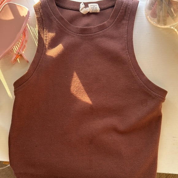 Brown women’s tank top size: medium never worn - Picture 2 of 3